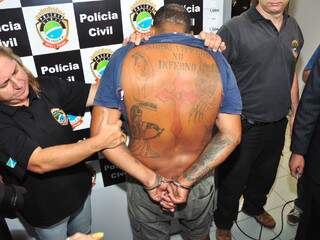 Robson foi preso em abril do ano passado, após crime na UFMS. (Foto: João Garrigó)
