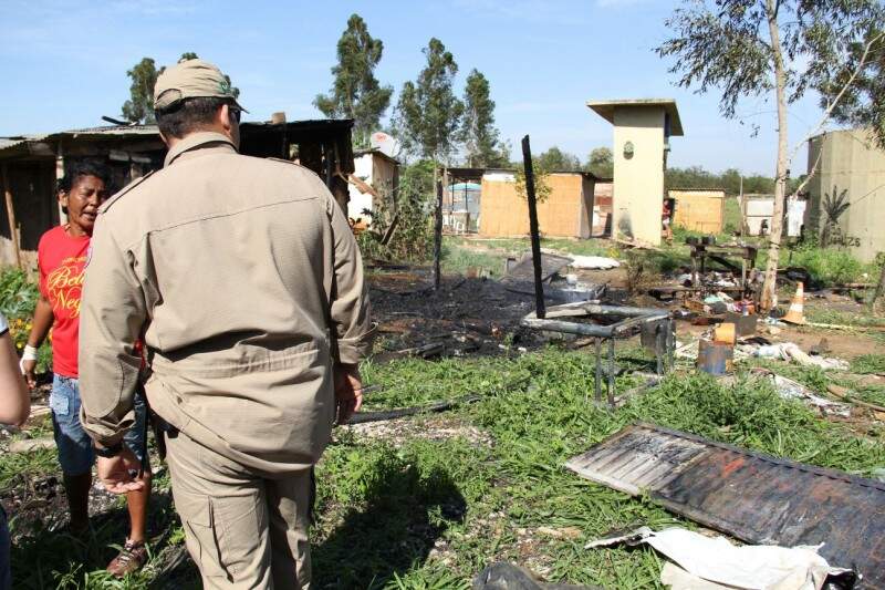 Incndio Destri Barraco Na Favela Do Mrio Do Covas Capital Campo