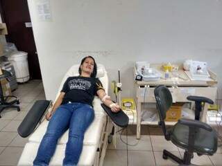 Educadores de Dourados doam sangue nesta quarta-feira (Foto: Gracindo Ramos/Divulgação)