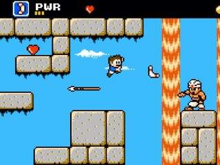 O jogo homenageia os clássicos games de plataforma e ação da terceira geração dos videogame