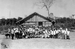 Primeiras escolas da região norte do Estado de Mato Grosso eram de pau a pique 