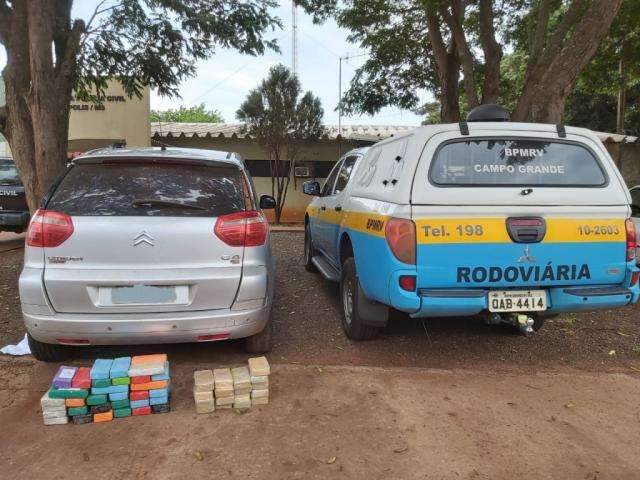 Trio &eacute; preso com carga de coca&iacute;na avaliada em R$ 1 milh&atilde;o 