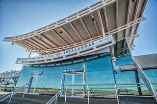 Aeroporto da cidade terá dois voos diários para SP. (Foto: Prefeitura de Três Lagoas)