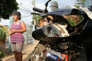 Odete conta como a família enfrenta a tragédia do acidente causada por Ayrton Araújo (Foto: Marcelo Victor)