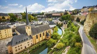 Vista da Cidade de Luxemburgo. A capital e principal cidade de Luxemburgo parece trabalhada no photoshop, tamanha a perfeição nos mínimos detalhes (Foto: Paulo Nonato de Souza)
