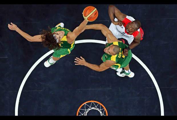  Brasil tem in&iacute;cio ruim, reage e vence Gr&atilde;-Bretanha no torneio de basquete