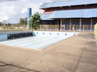 Complexo aquático do Parque Ayrton Senna, que será reformado pela prefeitura (Foto: Divulgação/PMCG)
