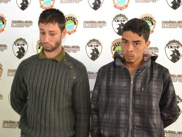  Dupla que cometeu roubo a posto de gasolina cumpria pena no semi-aberto
