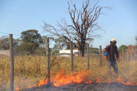Incêndios destroem barraco e atingem terrenos na região do Moreninhas 2