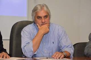 Senador Delcídio do Amaral: &quot;Ainda é muito cedo para falar em alianças&quot;   (Foto: Vanderlei Aparecido)