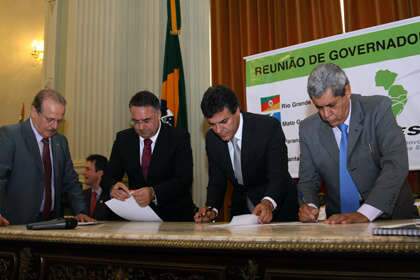 MS recebe apoio de estados do Codesul sobre ferrovia Norte-Sul