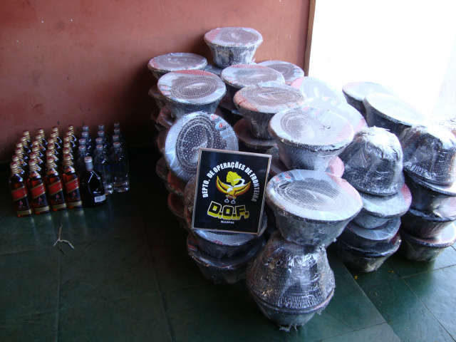  Homem &eacute; preso com produtos contrabandeados do Paraguai