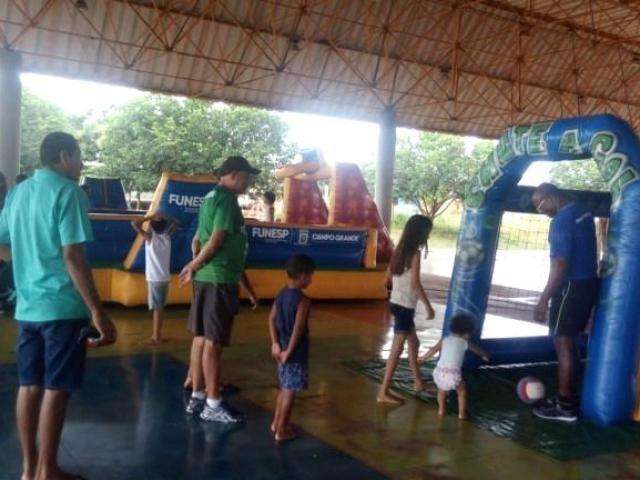 Funesp promove atividades esportivas em parques durante f&eacute;rias
