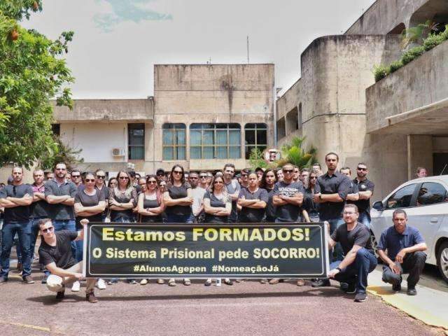 Com apoio de deputado, remanescentes do concurso da Agepen cobram Secretaria