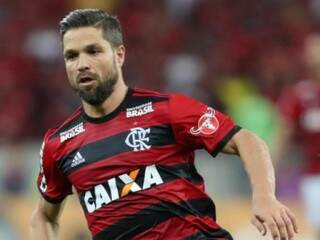 Diego foi o autor do segundo gol da partida. (Foto? FlamengoFC) 