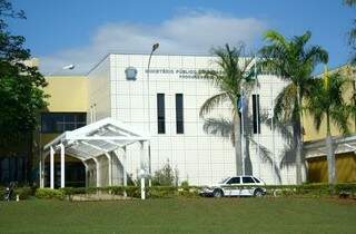 Sede do MPE-MS, em Campo Grande. (Foto: Arquivo)