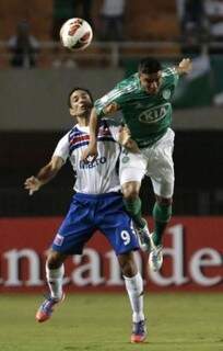 Palmeiras conseguiu o primeiro lugar do grupo mesmo após derrota no Peru (Foto: Estadão)