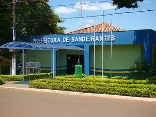 Prefeitura de Bandeirantes. (Foto: assessoria)