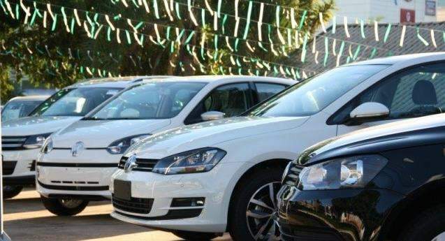 Venda de ve&iacute;culos zero km tem nova queda, que atinge 40% em MS