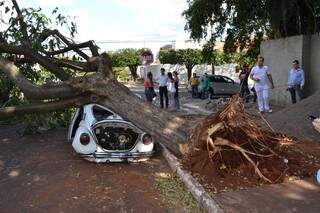 Veículo foi destruído após dona ter gasto R$ 1,2 mil com manutenção (Foto: Alessandro Menezes)