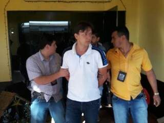 Rafael foi preso ontem à noite no Paraguai (Foto: Léo Veras/Porã News)