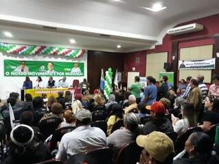 Convenção do PV confirmou aliança com Rede e PC do B e candidatura de Bluma. (Foto: Eliene Smith/Divulgação)