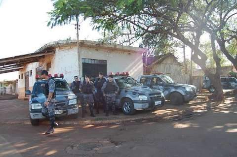 Princípio de rebelião na cadeia de Maracaju mobiliza policiais do Choque da PM