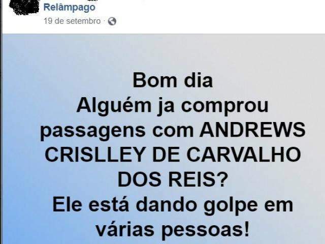 Nem sequestro livrou homem de voltar com golpes de viagens, acusa cliente