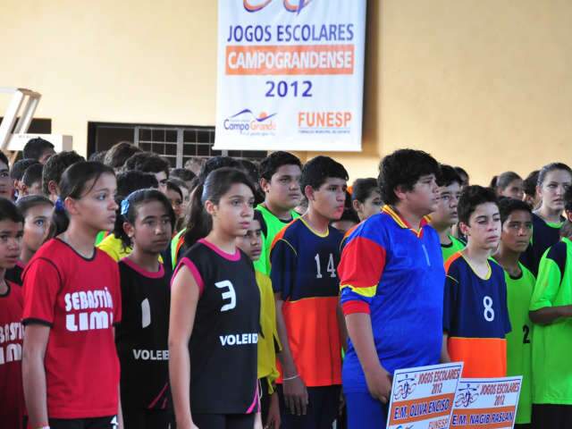  Na disputa pelos Jogos Escolares, objetivo comum &eacute; ser profissional 