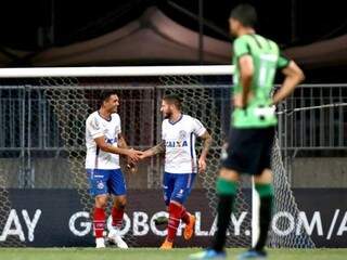 Com o resultado, o Bahia chegou aos 21 pontos e vai a 11ª posição do campeonato. (Foto: Bahia FC) 