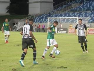 Equipe do Cuiabá foi melhor em campo e saiu com a vitória e classificação (Foto: Futebol Press)