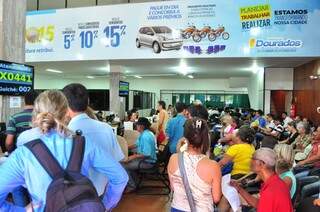 Central de Atendimento ao Cidadão, onde contribuintes do IPTU são atendidos (Foto: Eliel Oliveira)