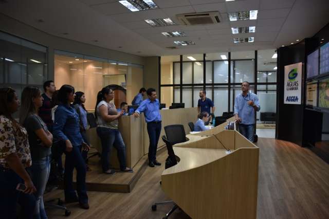 Professores do munic&iacute;pio participam de ciclo de palestras sobre saneamento