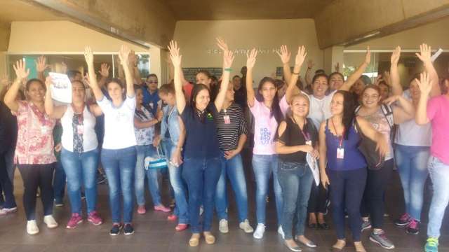 Por atraso de sal&aacute;rio, setor de enfermagem da Santa Casa est&aacute; em greve 