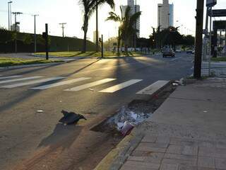 Avenida Afonso Pena tem sido local frequente de acidentes de trânsito com vítimas fatais (Foto: Luciana Brazil)