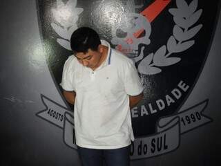 Jeferson Vargas Lima, 33 anos, durante apresentação no Garras (Foto: Paulo Francis)