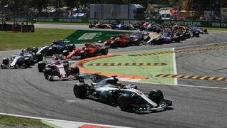 Hamilton e Bottas fazem dobradinha da Mercedes no GP da It&aacute;lia