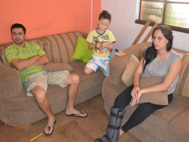  Onze cirurgias depois de acidente, Cristiane recome&ccedil;a a vida