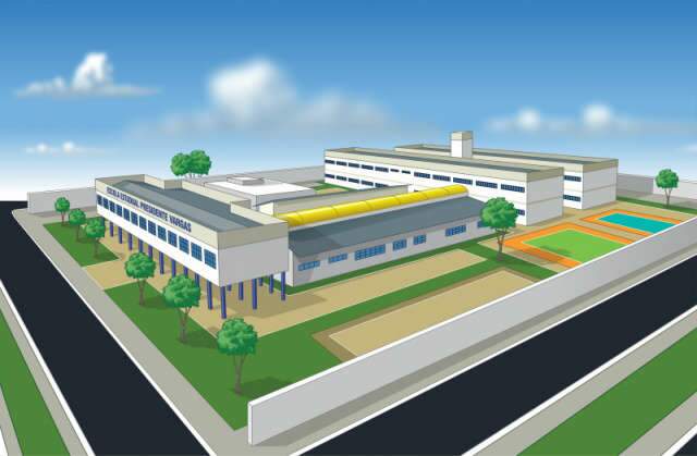 Reconstru&ccedil;&atilde;o de escola tradicional de Dourados vai custar R$ 5,3 milh&otilde;es