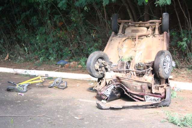 Ciclista atropelado por jovem b&ecirc;bado morre na Santa Casa da Capital