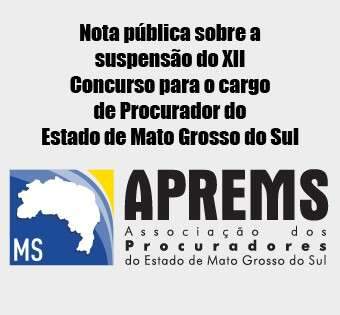 Aprems esclarece suspens&atilde;o do concurso para o cargo de procurador do Estado