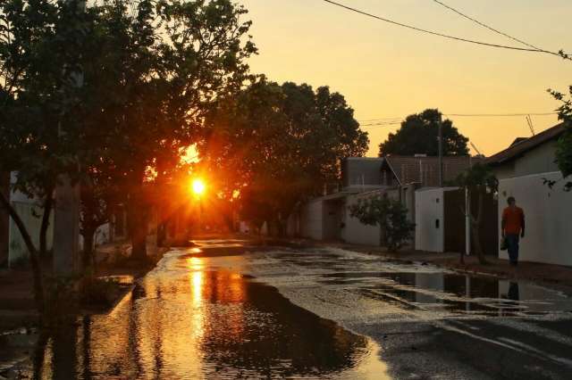 Tempo continua quente e seco nesta quinta-feira em MS e máxima atinge 38ºC