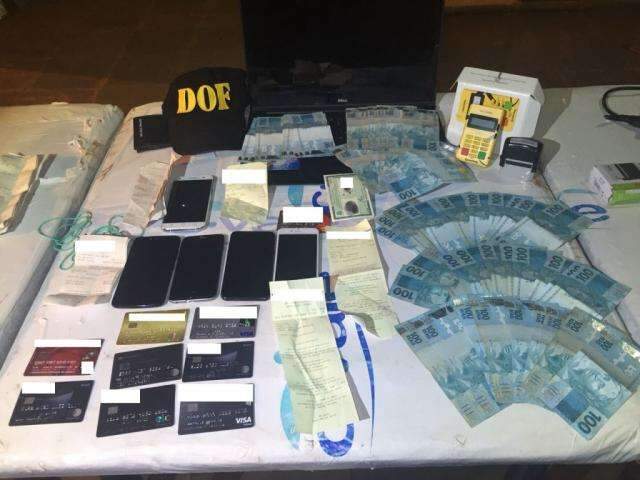 Presos golpistas que abriam contas em bancos com documento falso