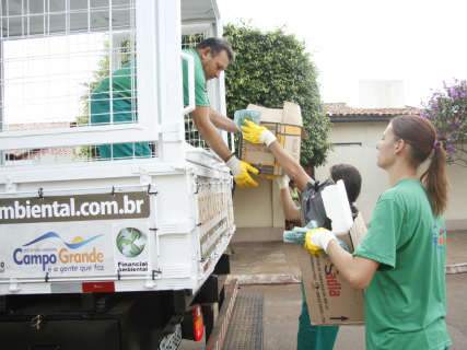  Prefeitura de Campo Grande inicia coleta seletiva do lixo