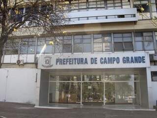 Prefeitura de Campo Grande. (Foto: Marcos Ermínio/Arquivo).