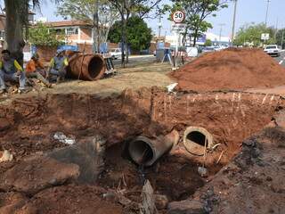  Trecho da avenida Mato Grosso deve ficar interditado por ao menos 4 dias