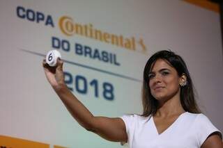 Sorteio da Copa do Brasil de 2018, realizado na tarde de hoje no auditório da CBF, no Rio (Foto: CBF/Divulgação)