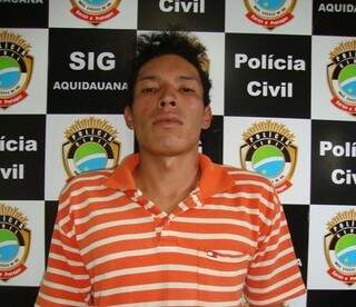 Alexandre foi preso em Aquidauana. (Foto: Divulgação/ Polícia Civil)