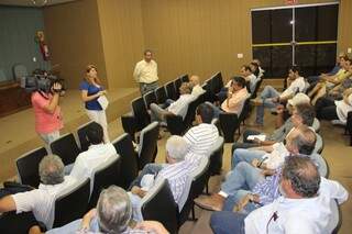 Produtores se reuniram para elaborar movimento em prol de mudanças em nota da Embrapa. (Foto: Sindicato Rural de Corumbá)