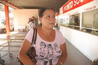 Mãe da vítima, Vanda dos Santos Amaral, 52 anos, conta que Adair tinha comportamento violento. Familiares dele confirmam. (Foto: simão Nogueira)